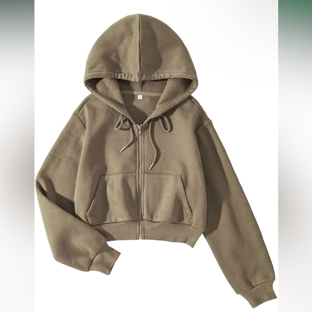 Brown Hoodie with Front Pocket